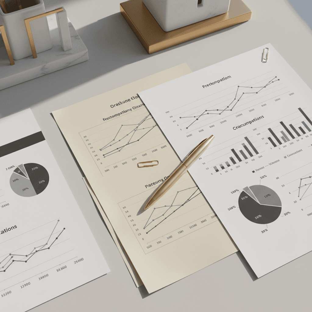 Business documents and financial reports